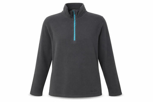 Front view of Peter Storm Women's Grey Fleece Pullover, size 12