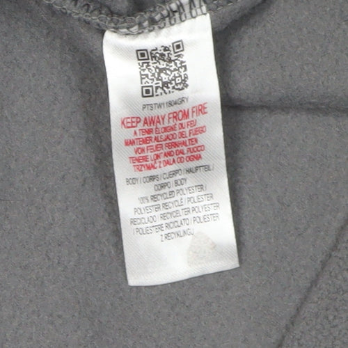Peter Storm Women's Grey Fleece Pullover, Size 12