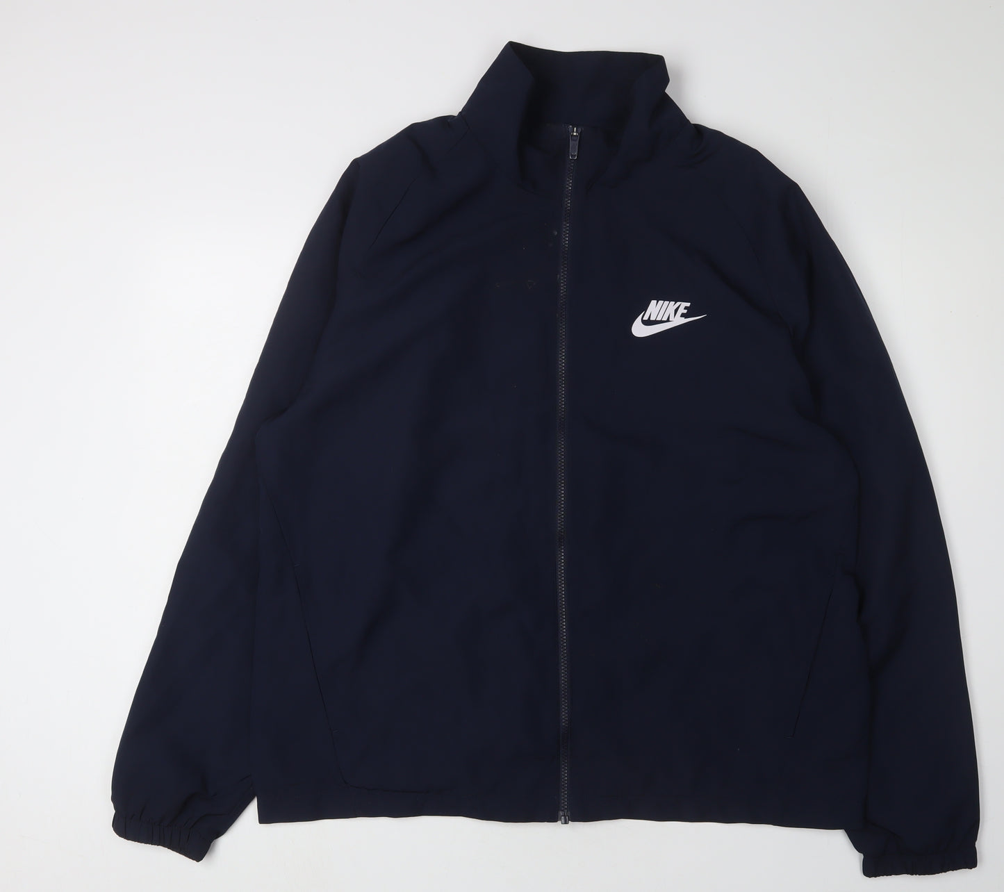 Nike Men's Blue Windbreaker Jacket XL