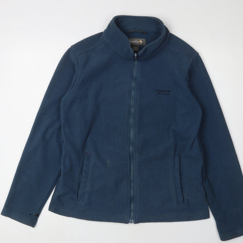 Regatta Boys Blue Fleece Zip Jacket 14 Years Winter