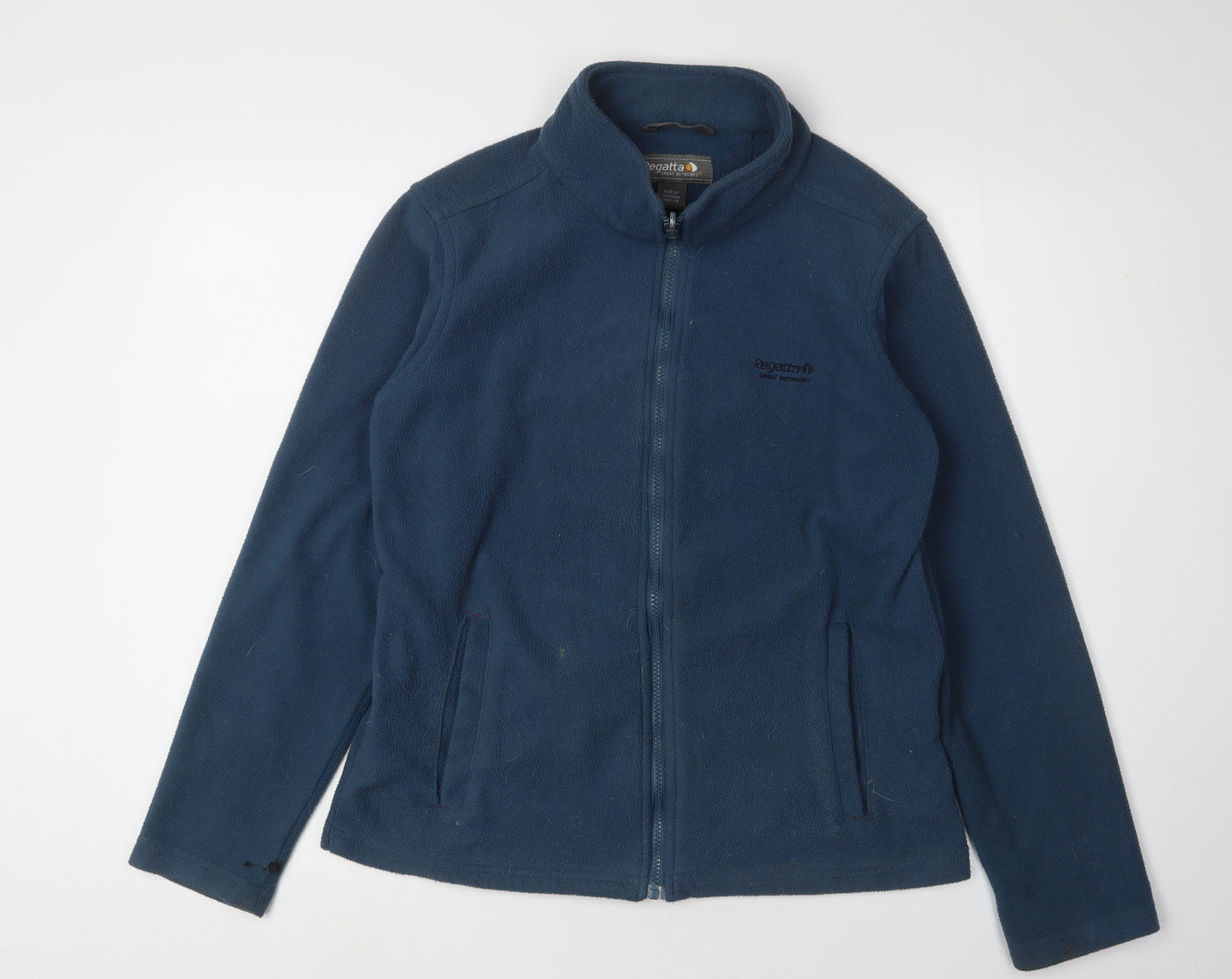 Regatta Boys Blue Fleece Zip Jacket 14 Years Winter
