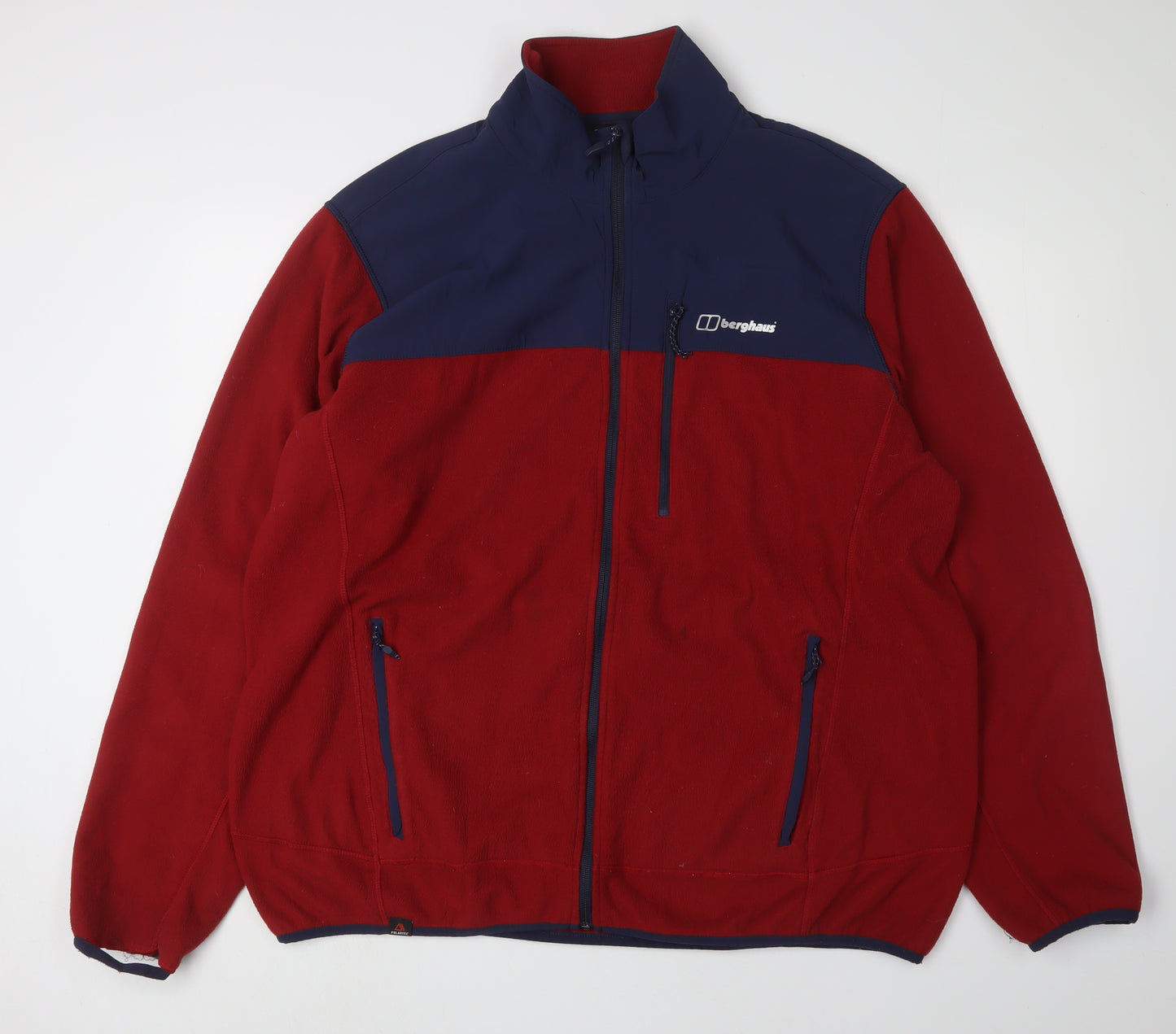 Berghaus Men's Red 2XL Fleece Jacket Casual Hiking