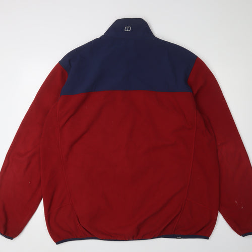 Berghaus Men's Red 2XL Fleece Jacket Casual Hiking