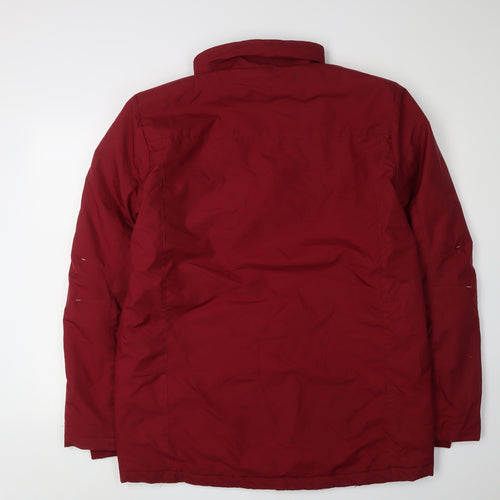 errea Men's Red Varsity Jacket L Sports