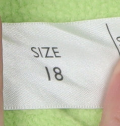 Essentials Green Unisex Pullover Sweatshirt Size 18