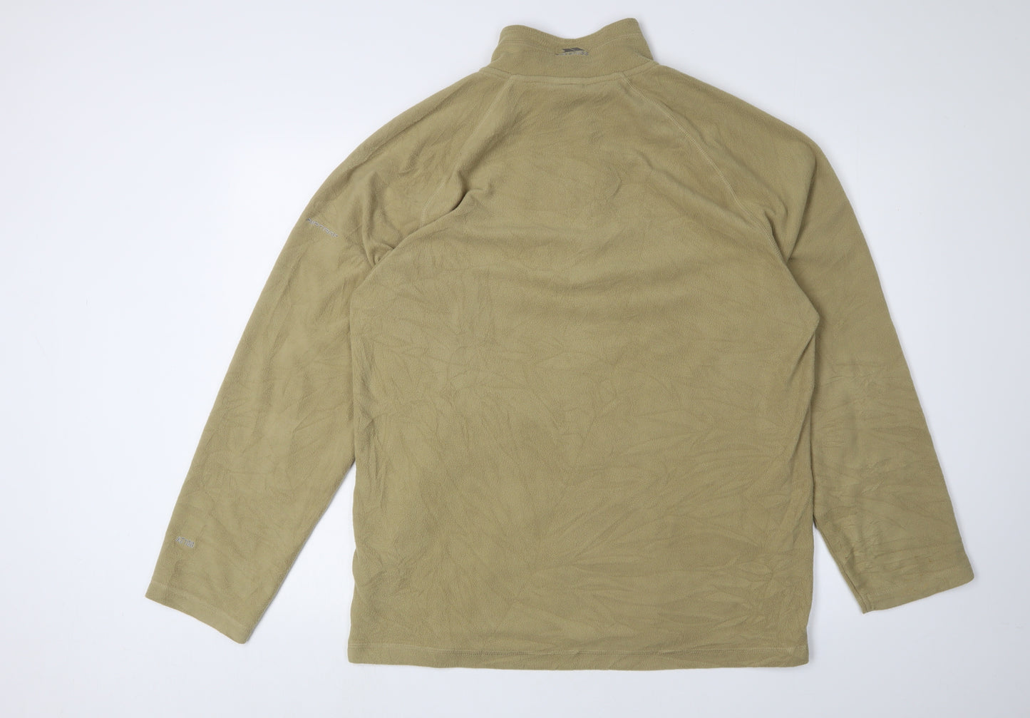 Trespass Men's Beige XL Fleece Sweatshirt 1/2 Zip