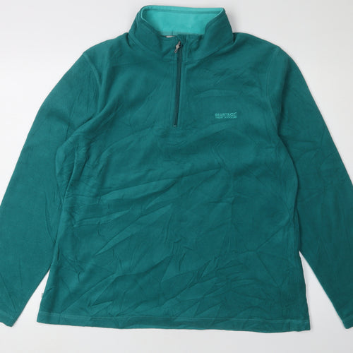Regatta Women's Green Pullover Sweatshirt - Size 16