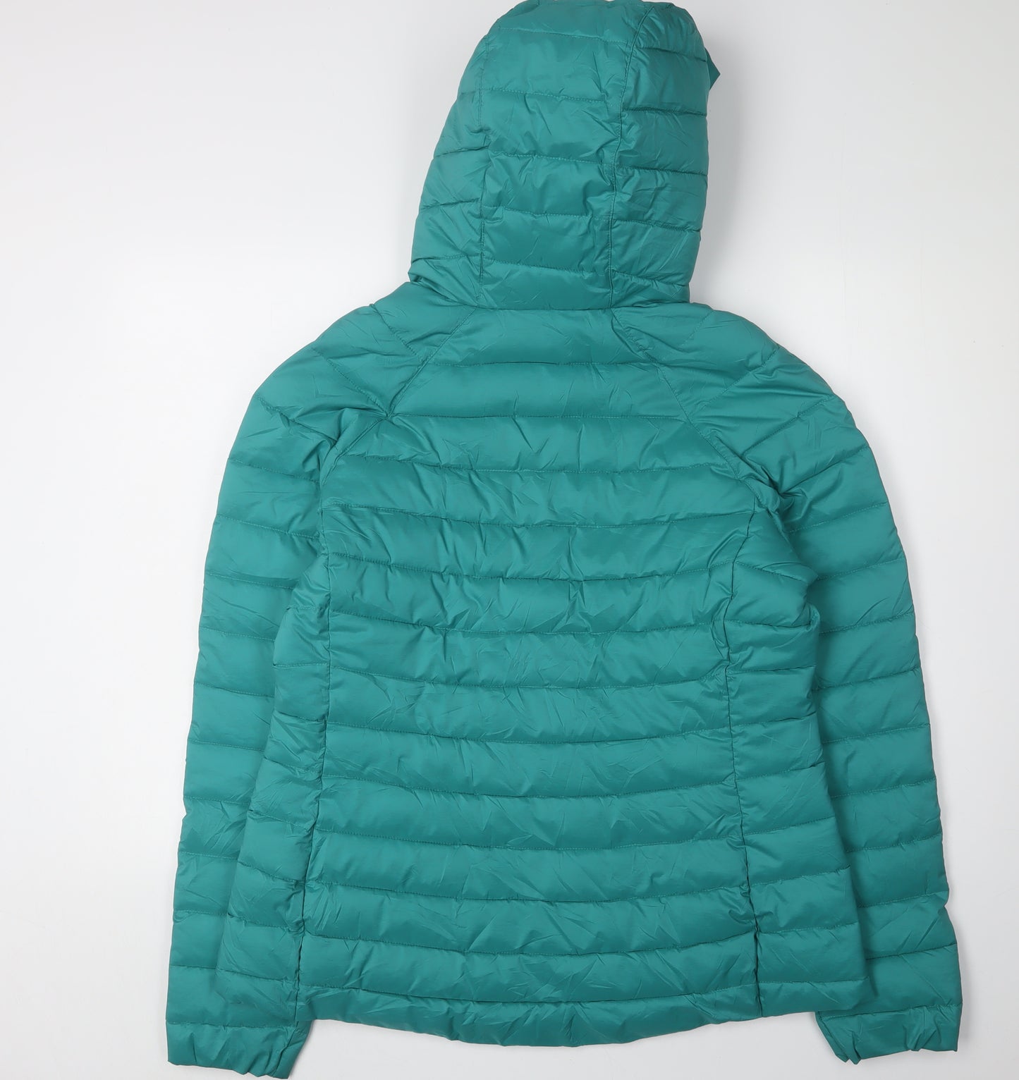 Marks and Spencer Women's Green Puffer Jacket Size 14
