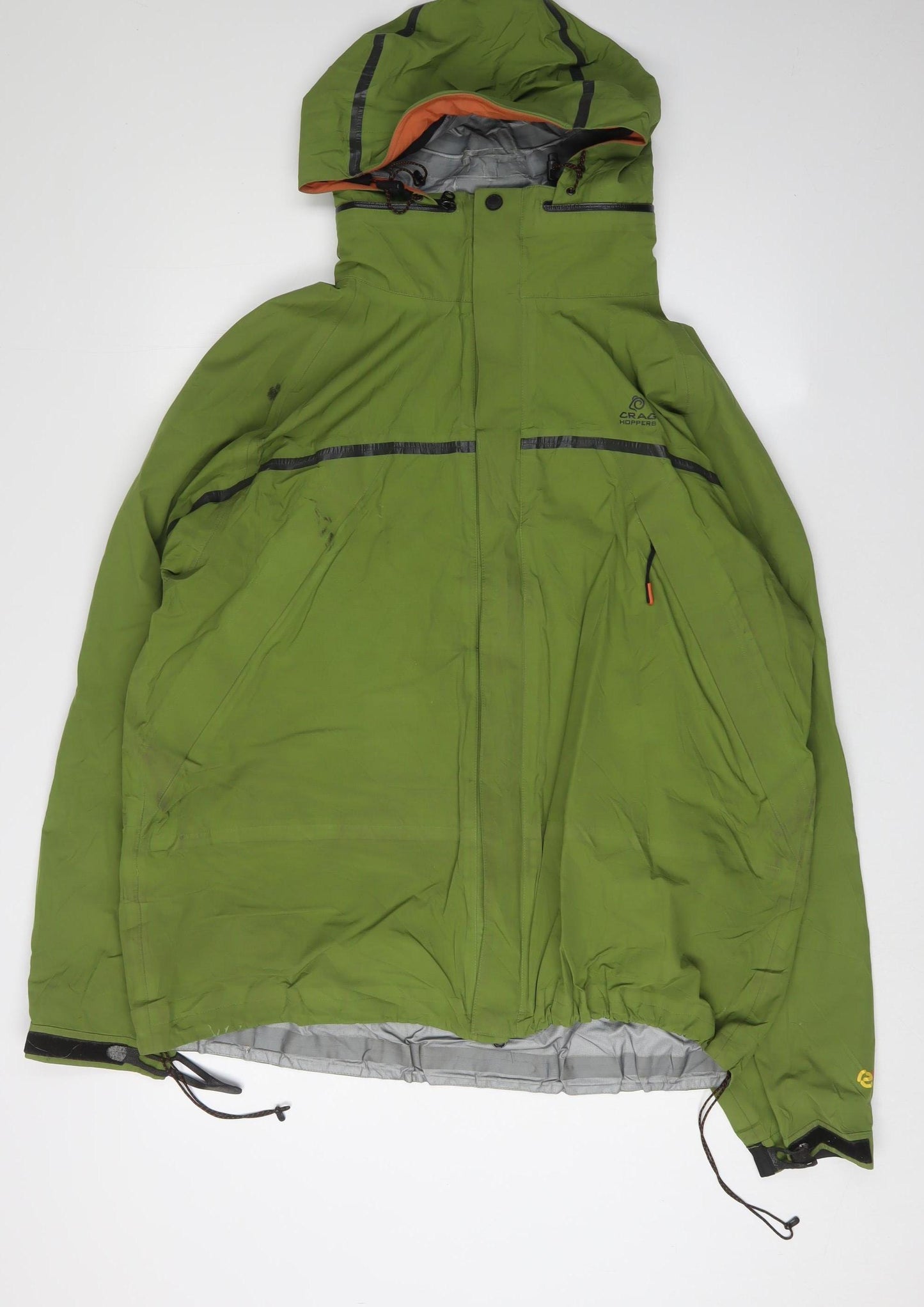 Craghoppers Men's Green Waterproof Hooded Jacket 2XL