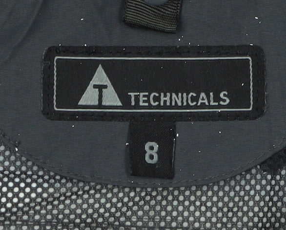 Technicals Women's Black Pink Waterproof Ski Jacket