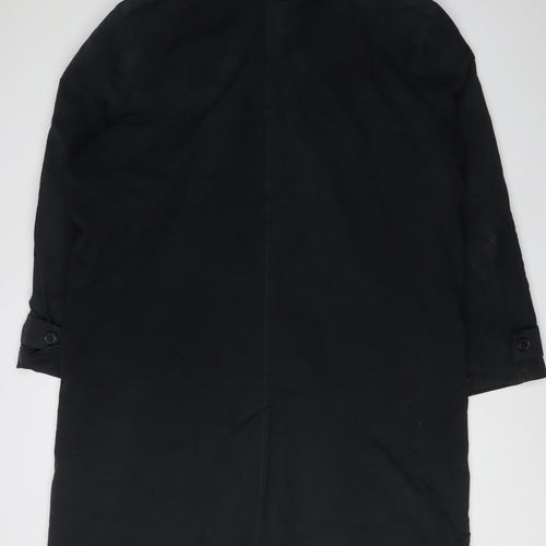 Marks and Spencer Men's Blue Wool Overcoat XL