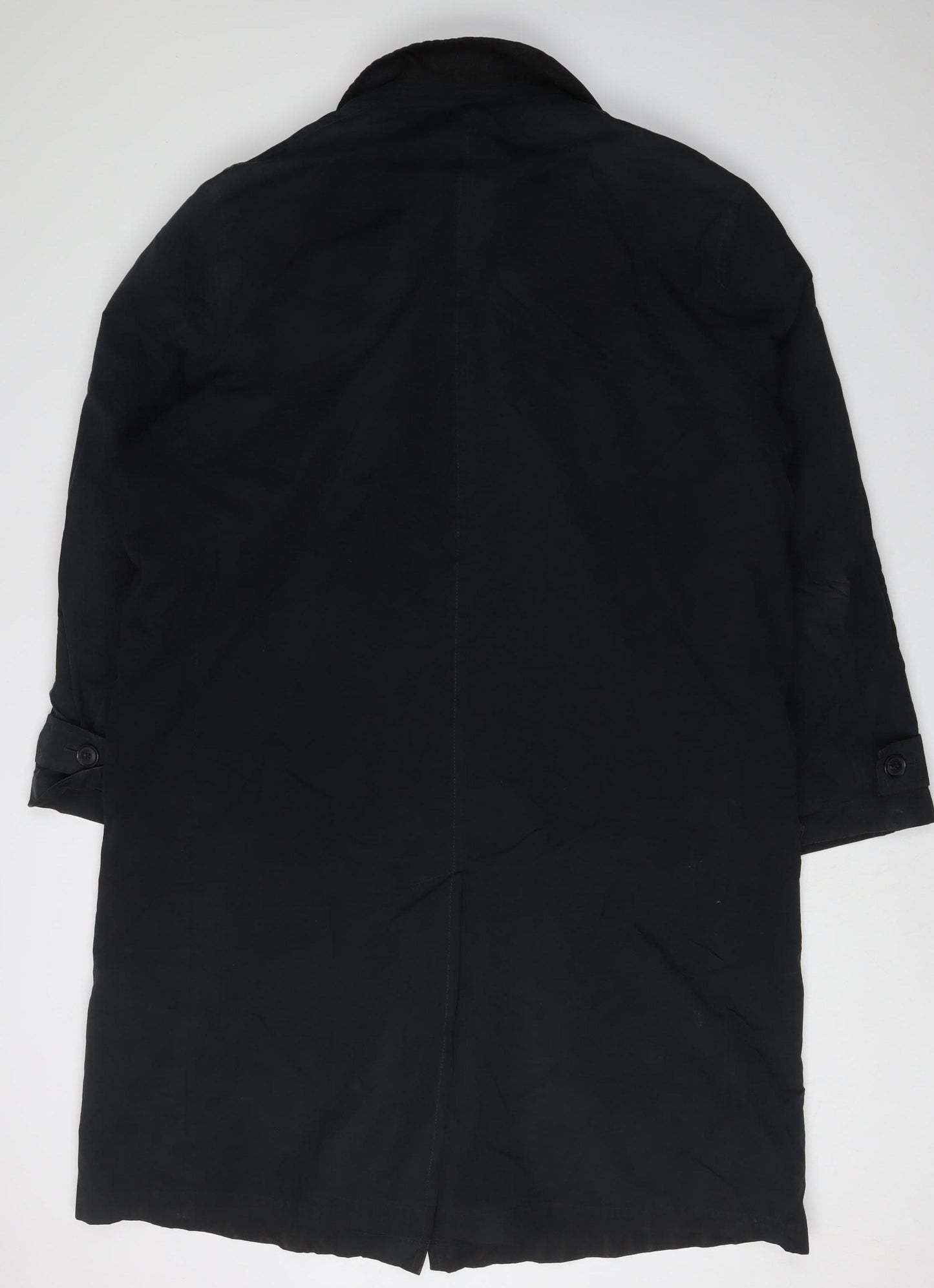 Marks and Spencer Men's Blue Wool Overcoat XL