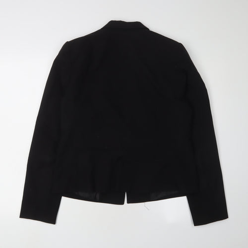 Edition Women's Black Blazer Size 12 Business Suit Jacket