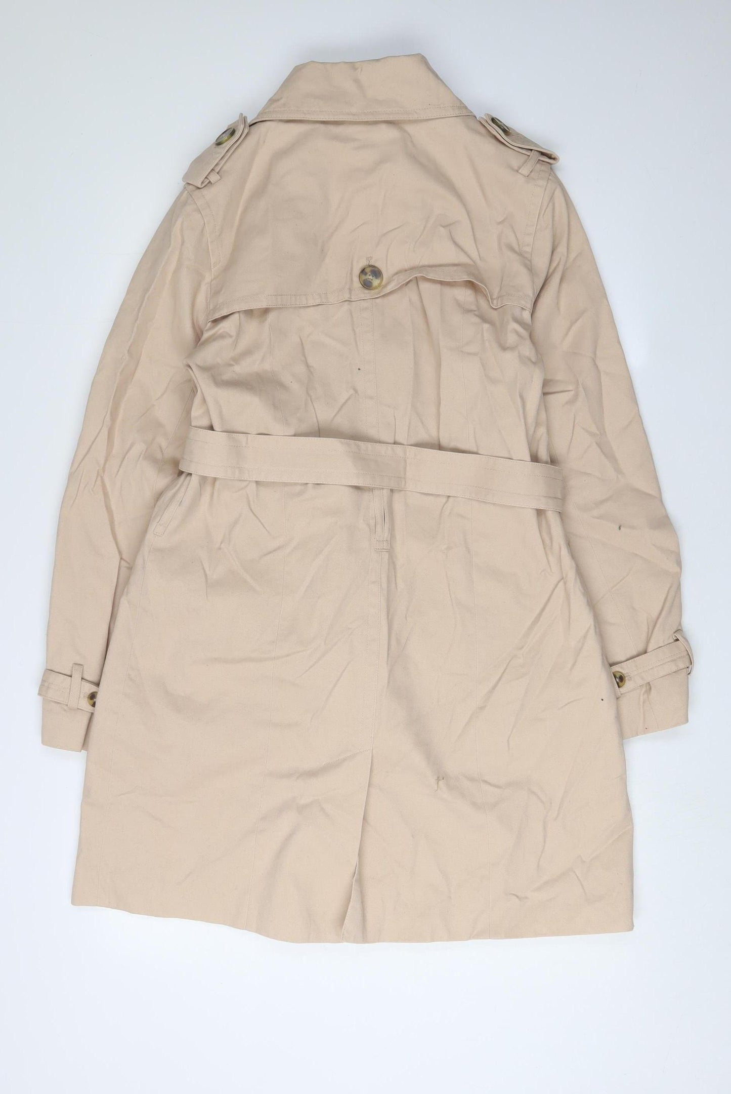 Serra Women's Beige Trench Coat Size 10