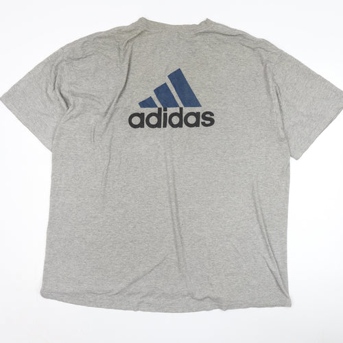 Adidas Men's Grey XL Sports T-Shirt