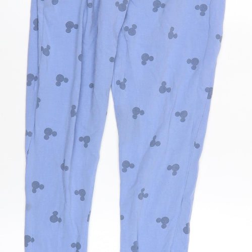 Disney Girls Blue Mickey Mouse Pyjama Pants 12-13 Years