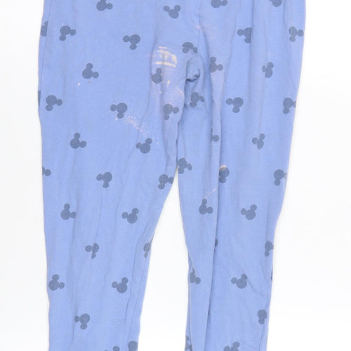 Disney Girls Blue Mickey Mouse Pyjama Pants 12-13 Years