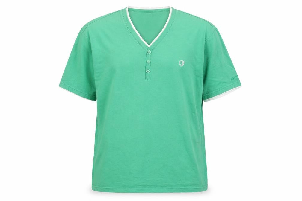 Front view of Ben Sherman Green T-shirt, Size Large.