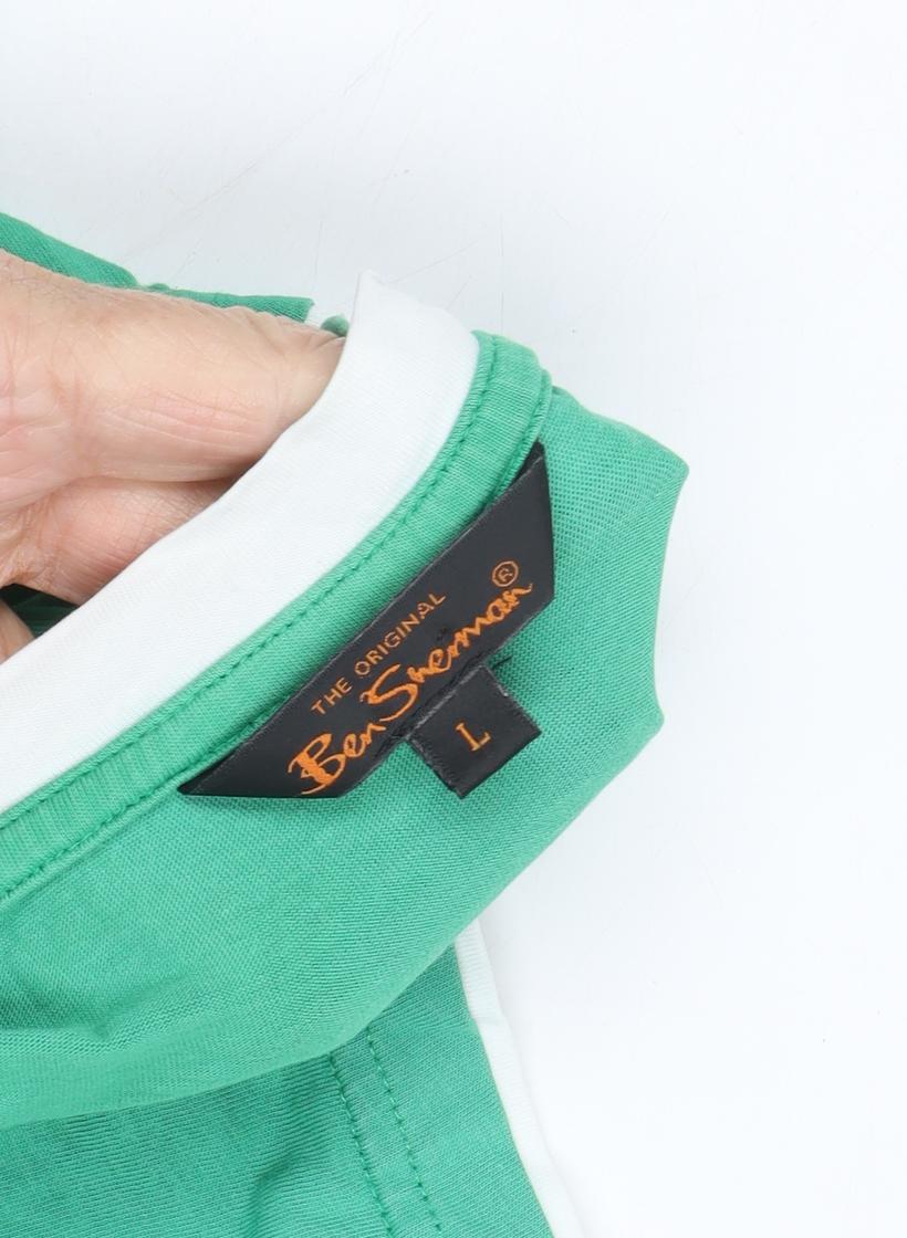 Ben Sherman Green T-shirt,Size Large.