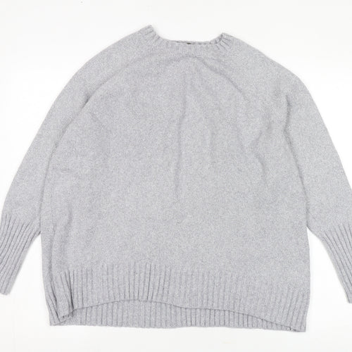 Oasis Women's Grey Pullover Jumper Size L