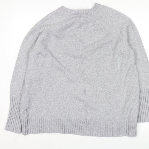 Oasis Women's Grey Pullover Jumper Size L