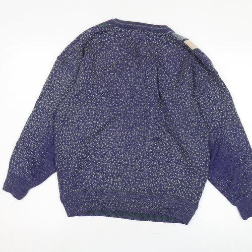 Pierre Sangan Unisex Multicoloured V-Neck Pullover L