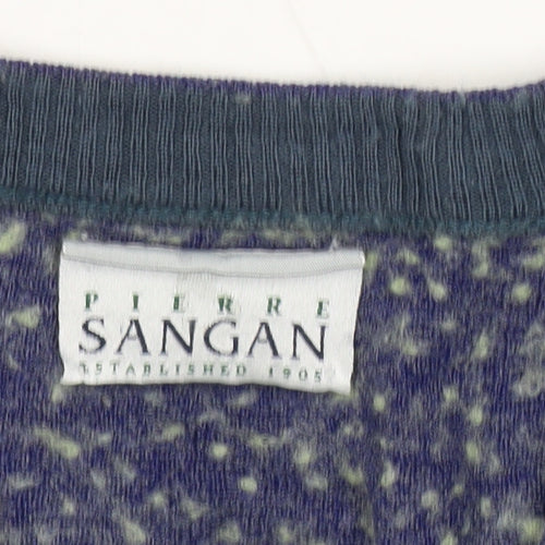 Pierre Sangan Unisex Multicoloured V-Neck Pullover L