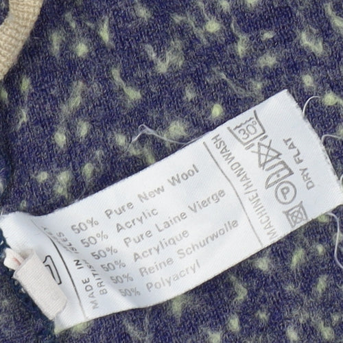 Pierre Sangan Unisex Multicoloured V-Neck Pullover L