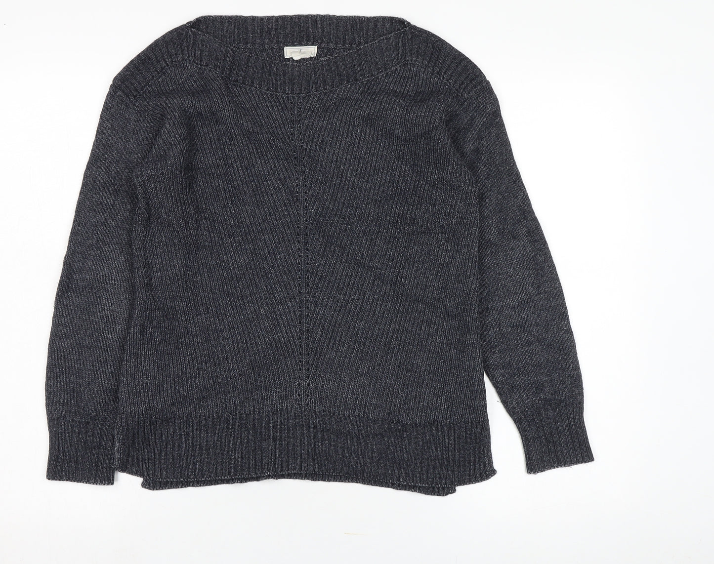 Fat Face Women's Grey Pullover Jumper Size 10