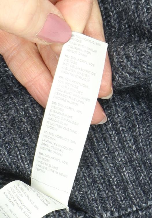 Fat Face Women's Grey Pullover Jumper Size 10