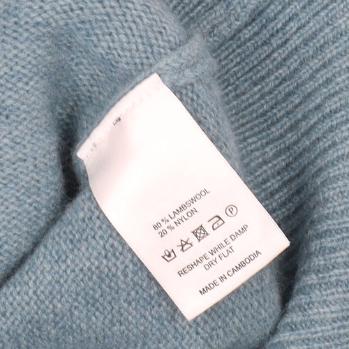Arabella & Addison Women's Blue Fair Isle Pullover