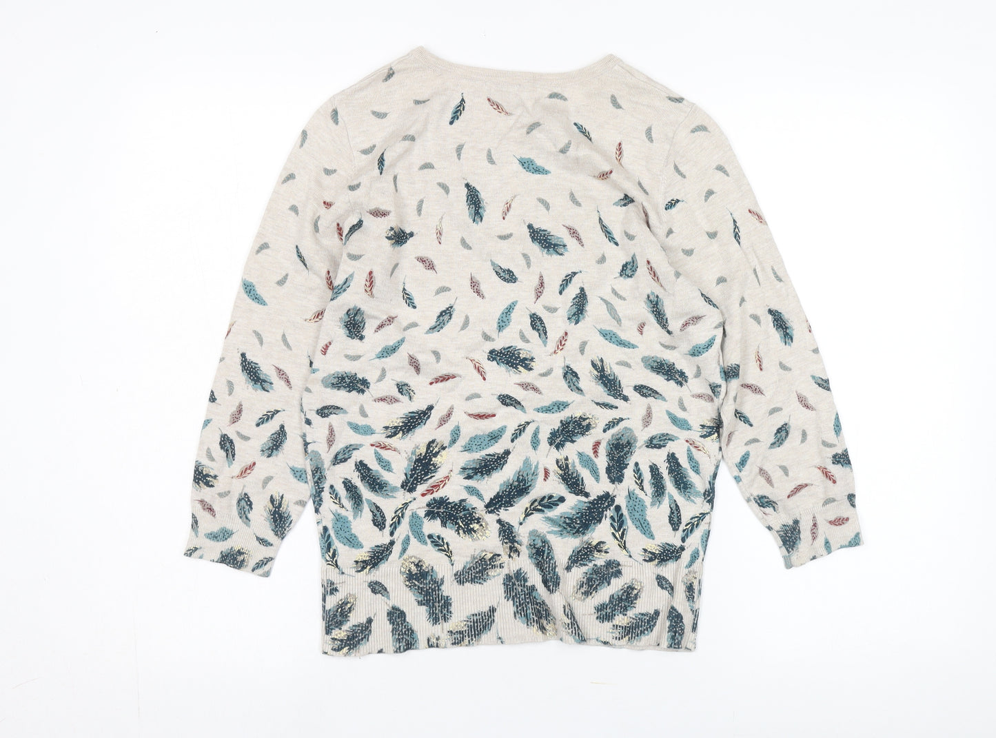 Monsoon Women's Multicoloured Floral Cardigan Size 12