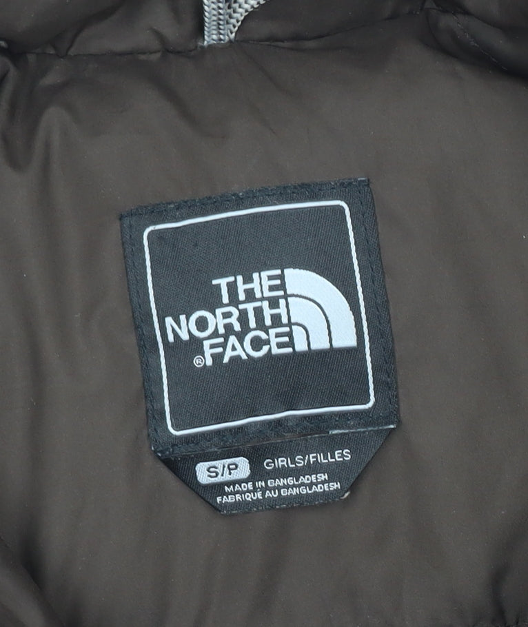 The North Face Girls Brown Puffer Jacket S