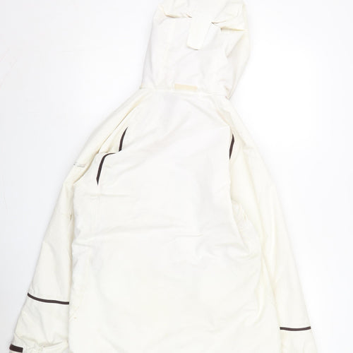 Regatta Women's White Rain Coat Size 10 Waterproof