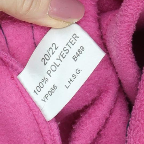 STYLE Unlimited Women's Pink Fleece Pullover Sweatshirt Size 22