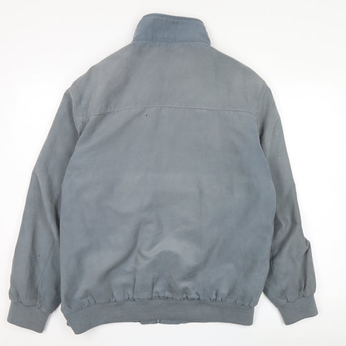 Greenwoods Men's Grey Windbreaker Jacket M Casual