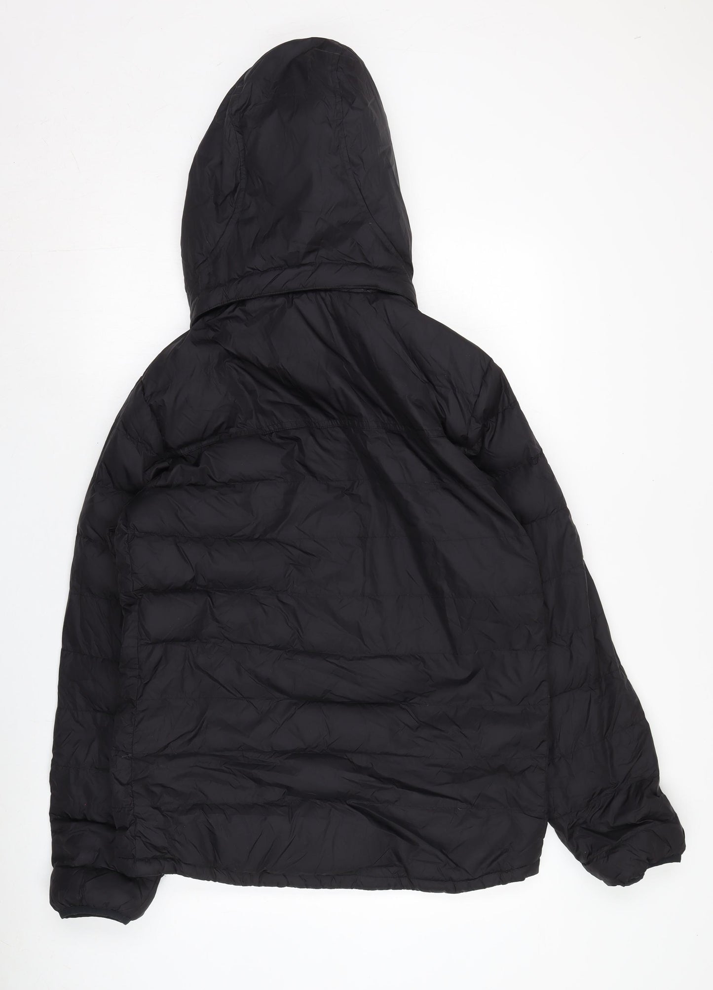 Jack Wills Men's Black Medium Puffer Jacket