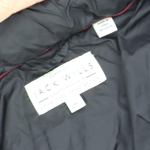 Jack Wills Men's Black Medium Puffer Jacket