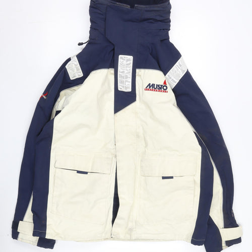 Musto Men's Navy Sailing Jacket - Size 4XL, Waterproof