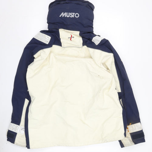 Musto Men's Navy Sailing Jacket - Size 4XL, Waterproof