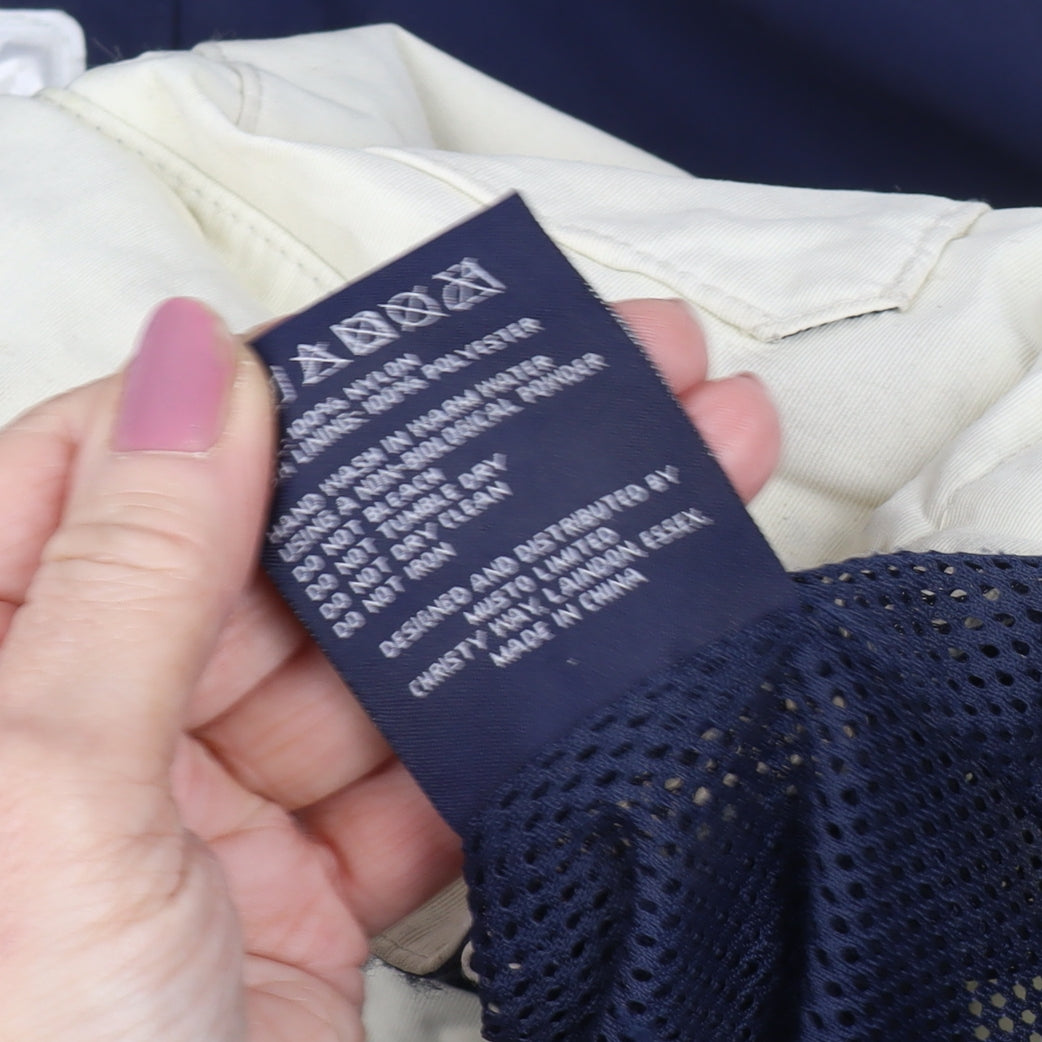 Musto Men's Navy Sailing Jacket - Size 4XL, Waterproof