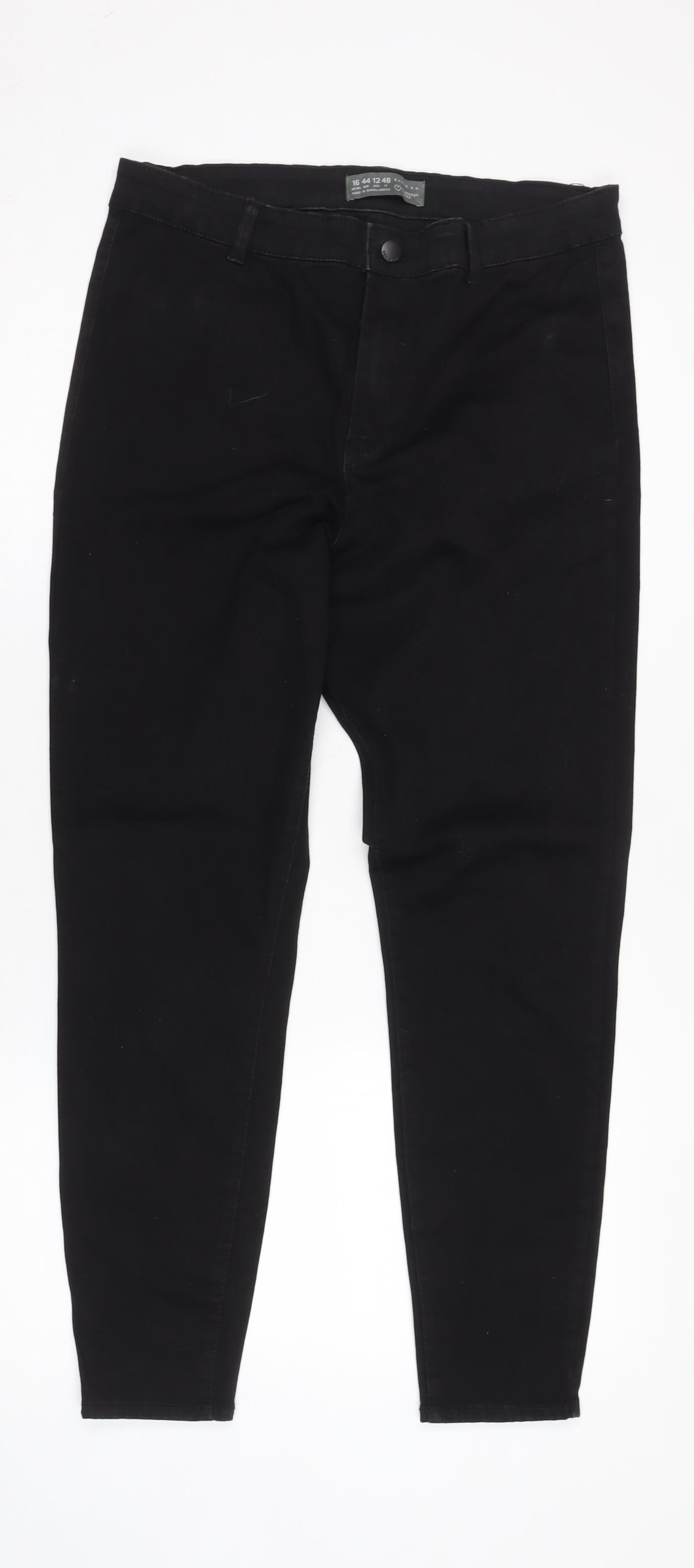 Primark Women's Black Skinny Jeans Size 16