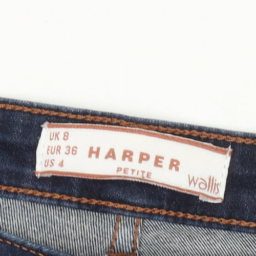 Wallis Women's Skinny Blue Jeans Size 8