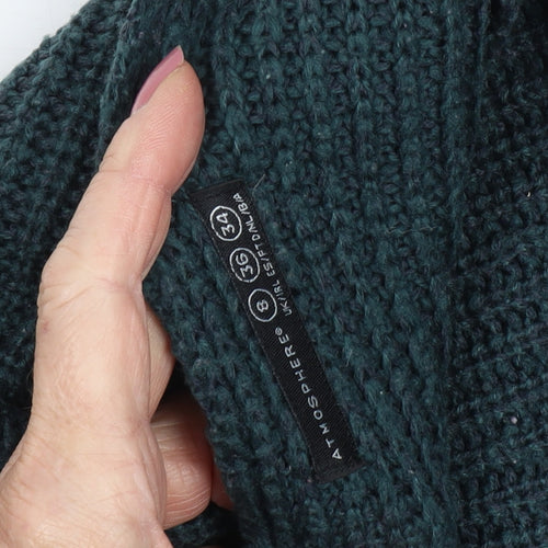 Atmosphere Women's Green Pullover Jumper, Size 8