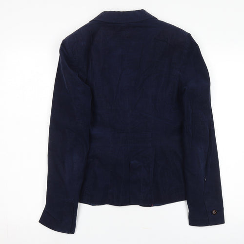 Next Women's Blue Corduroy Blazer Size 12