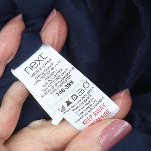 Next Women's Blue Corduroy Blazer Size 12