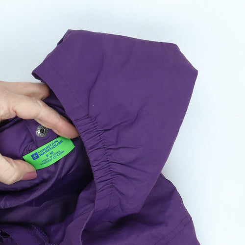 Mountain Warehouse Girls' Purple Jacket 9-10 Years