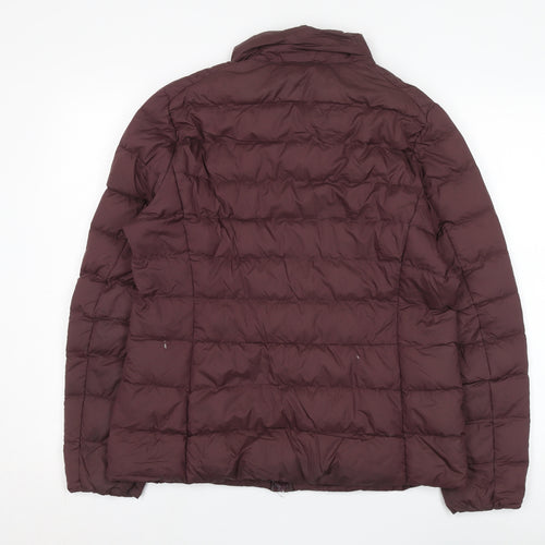 Uniqlo Women's Brown Puffer Jacket L
