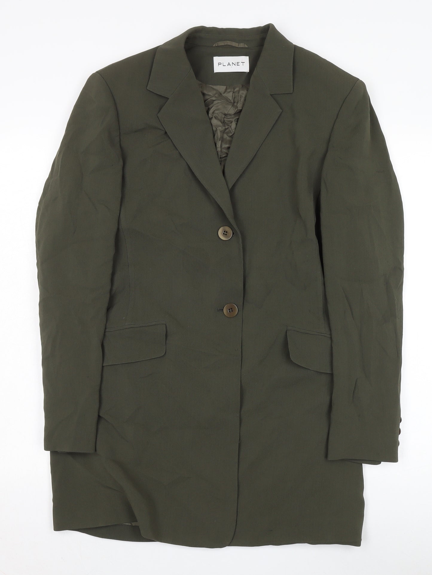 Planet Women's Green Blazer Size 14 Business Casual