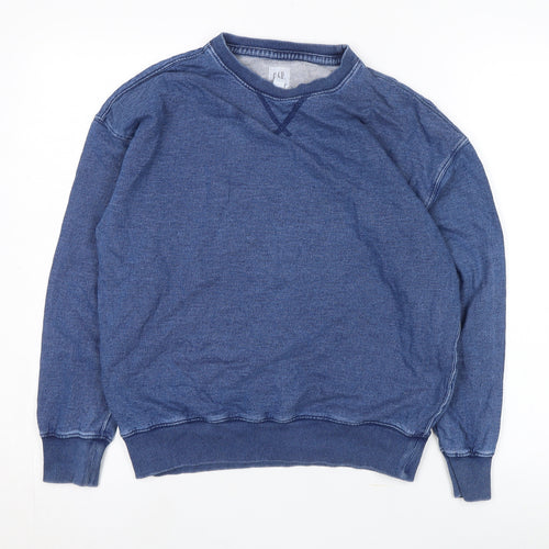 Gap Kids Boys Blue XL Lightweight Pullover Sweatshirt